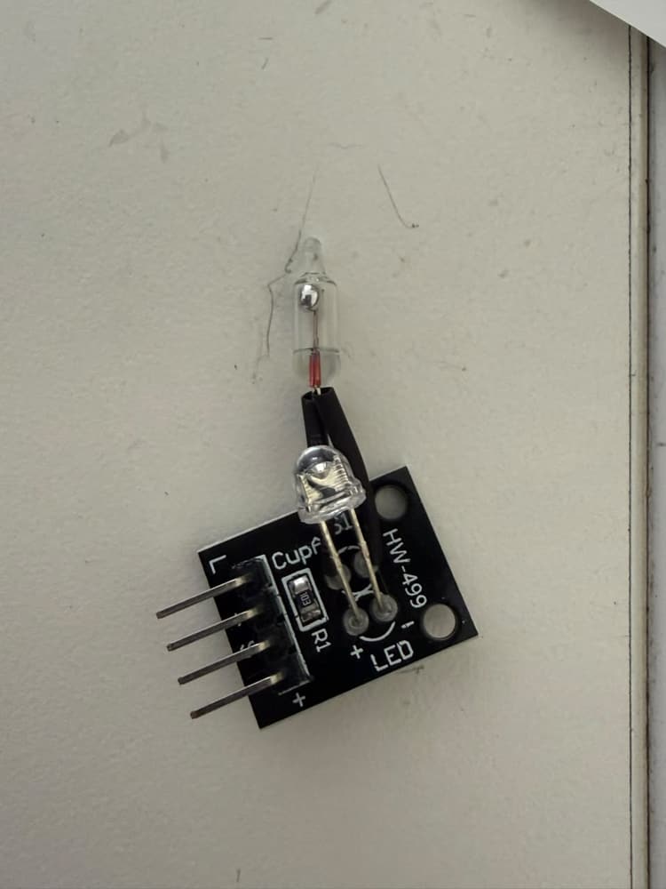 Sensor de inclinación de mercurio
